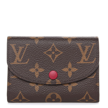 Louis Vuitton Monogram Rosalie Coin Purse Fuchsia 1 of 7