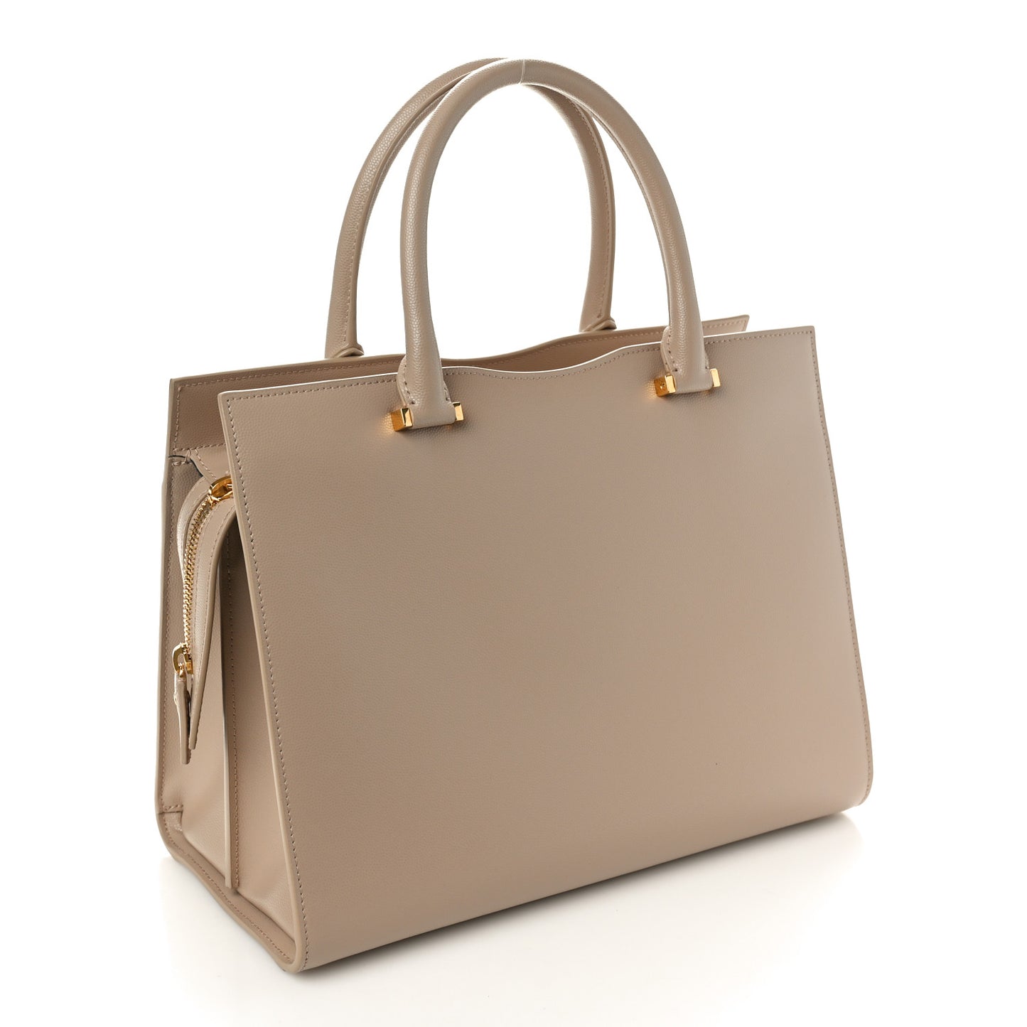 Grain De Poudre Medium Uptown Tote Dark Beige