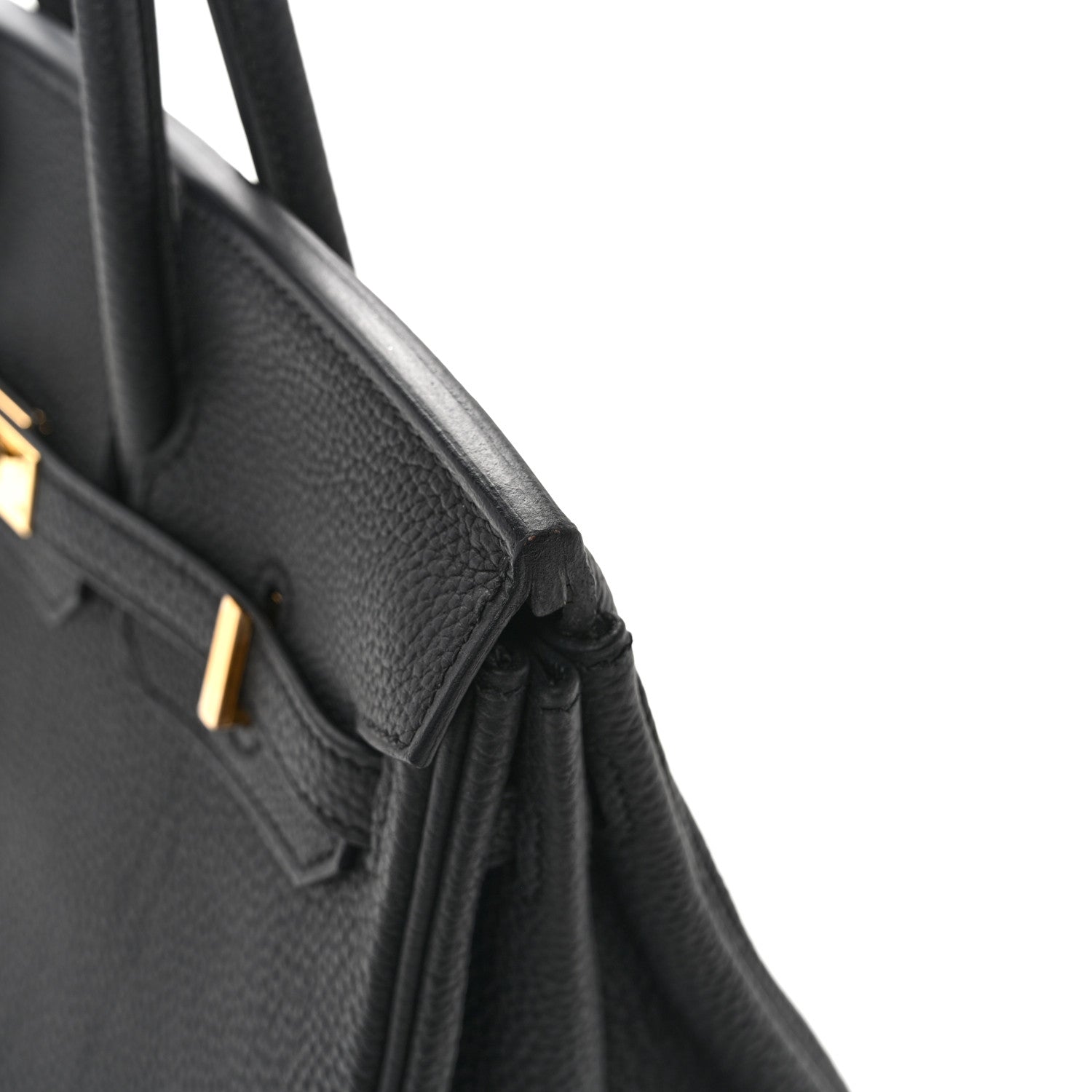 Hermes Togo Birkin 25 Black 11 of 16