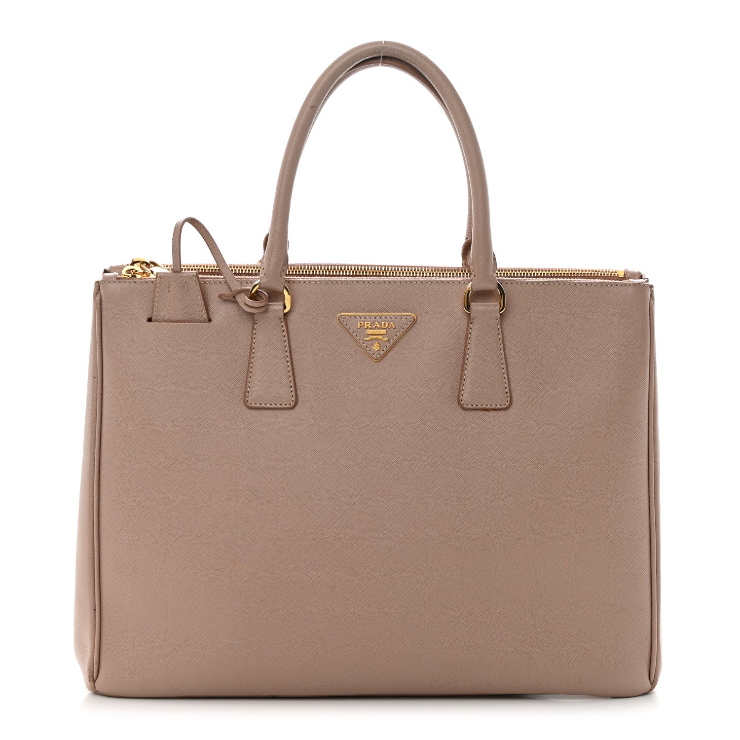 Prada Saffiano Large Galleria Double Zip Tote Cammeo 1 of 29