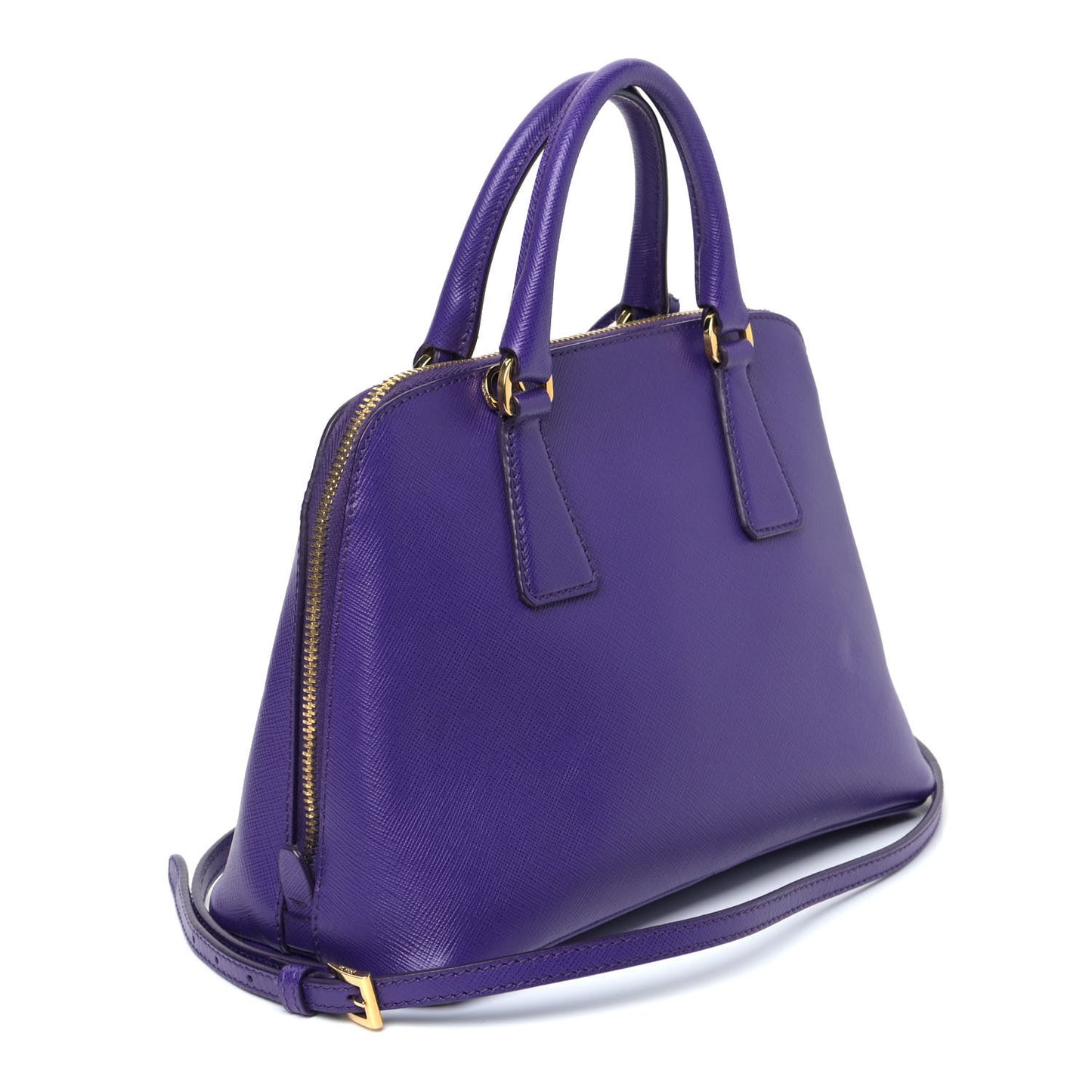 Saffiano Lux Mini Promenade Tote Viola