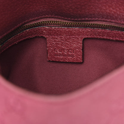 Gucci Monogram Horsebit Chain Flap Bag Fuchsia 5 of 11