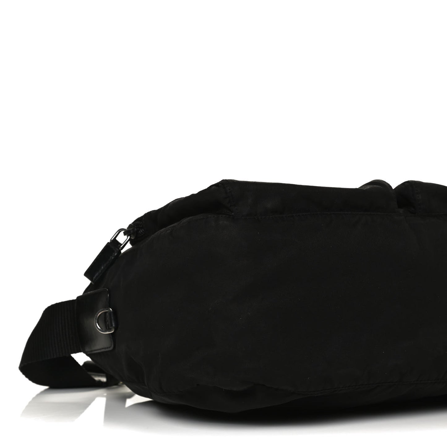 Nylon Vela Messenger Bag Black