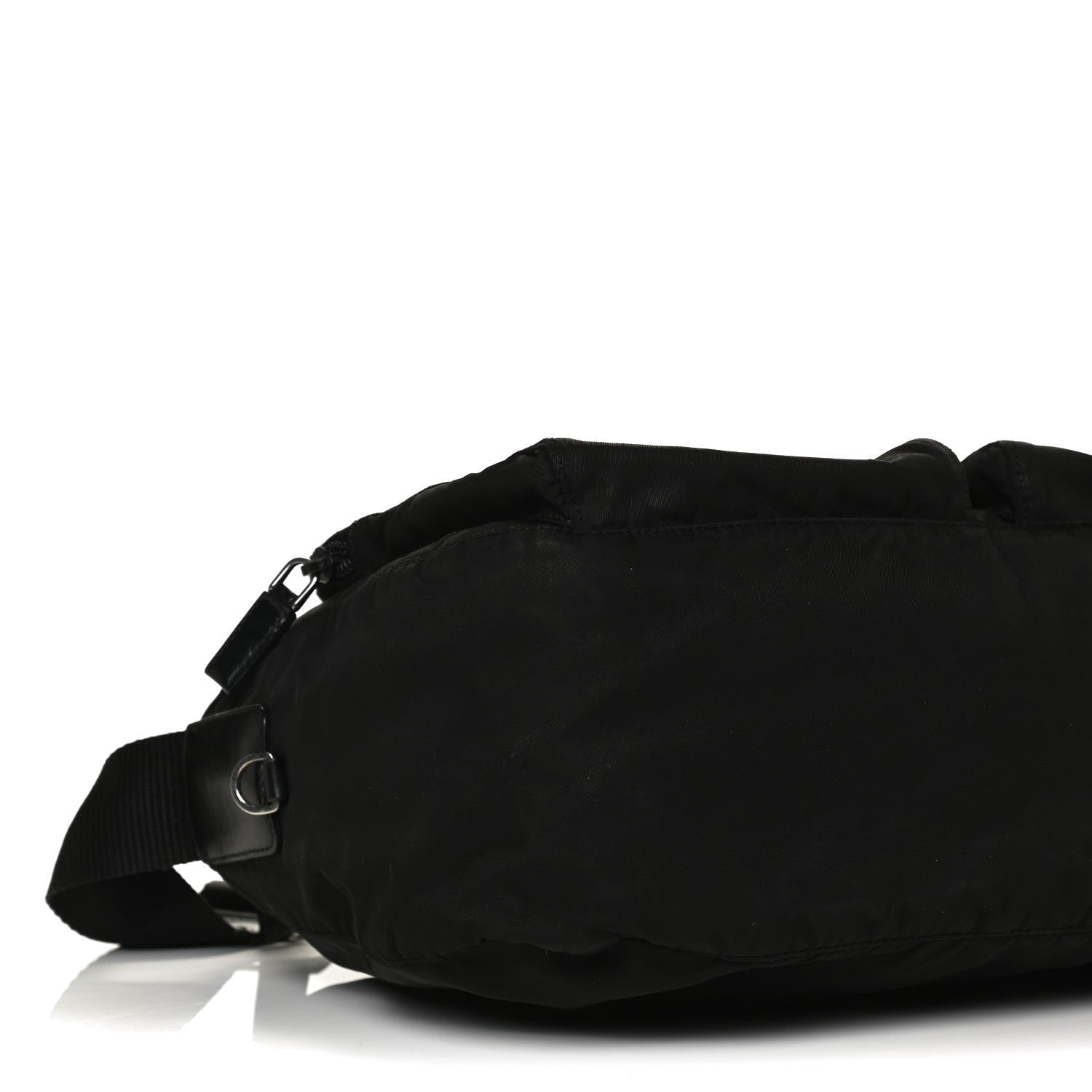 Prada Nylon Vela Messenger Bag Black 9 of 14