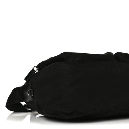 Prada Nylon Vela Messenger Bag Black 9 of 14