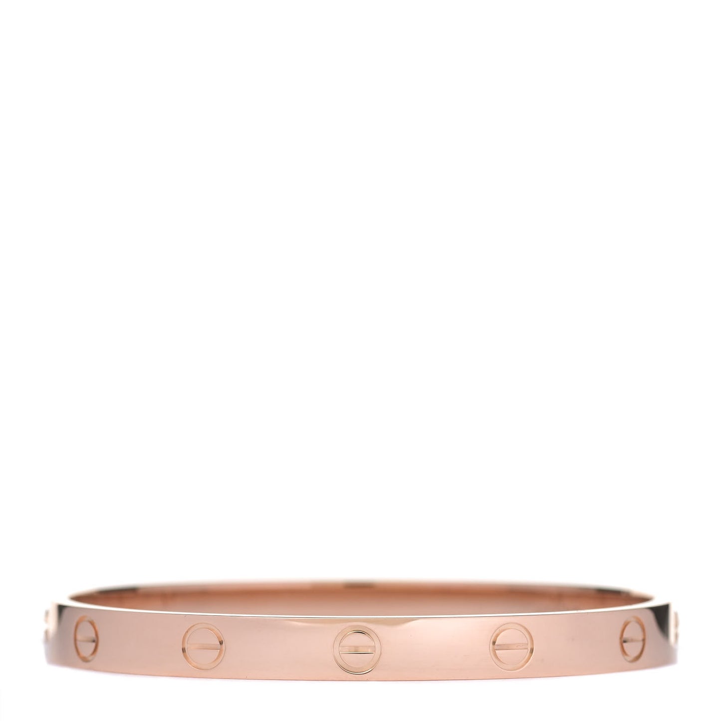 18K Pink Gold LOVE Bracelet 17