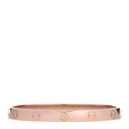 Cartier 18K Pink Gold LOVE Bracelet 17 3 of 7