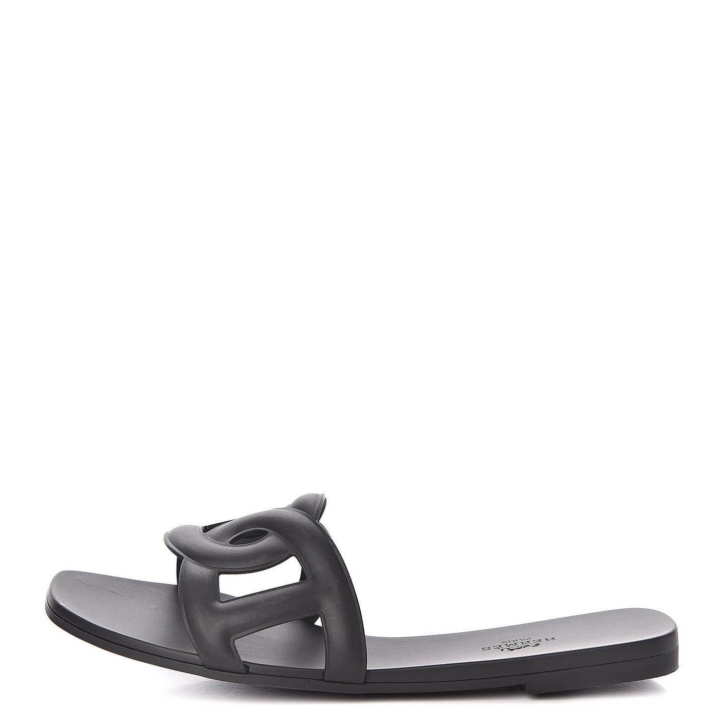 Rubber Aloha Sandals 39 Black