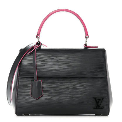Louis Vuitton Epi Cluny BB Black Hot Pink 1 of 11