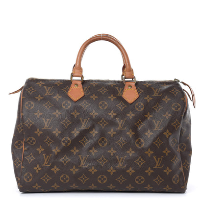 Louis Vuitton Monogram Speedy 35 1 of 15