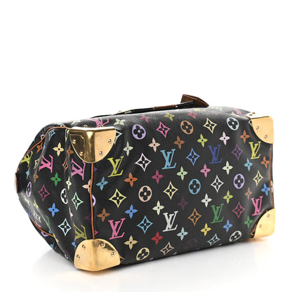 Louis Vuitton Monogram Multicolor Speedy 30 Black 4 of 9