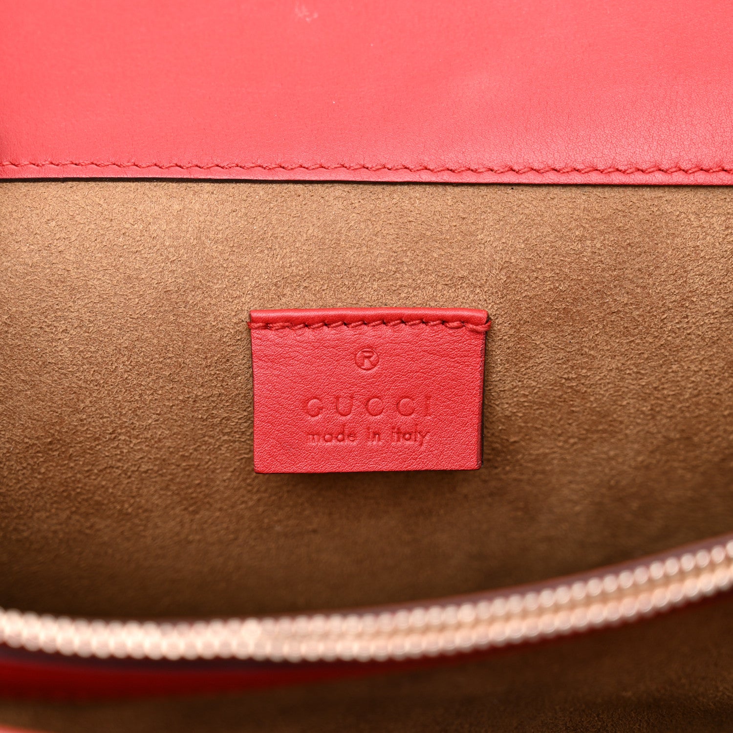 Gucci GG Supreme Monogram Arabesque Medium Dionysus Shoulder Bag Hibiscus Red 6 of 17