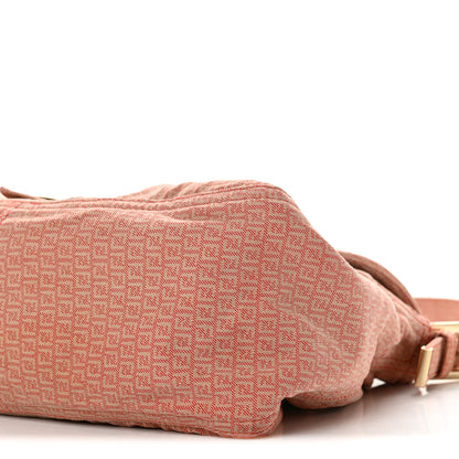 Fendi Denim Mama Baguette Pink 10 of 11