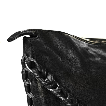 Chanel Calfskin Modern Chain Hobo Black 5 of 7