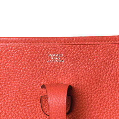 Hermes Taurillon Clemence Evelyne III PM Bougainvillea 5 of 14
