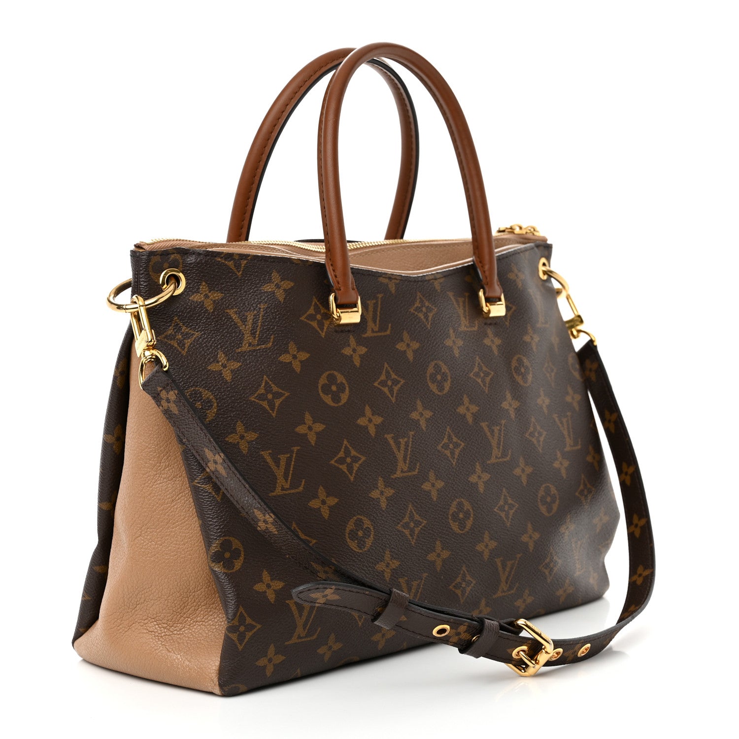 Louis Vuitton Monogram Pallas Full Sesame 3 of 10