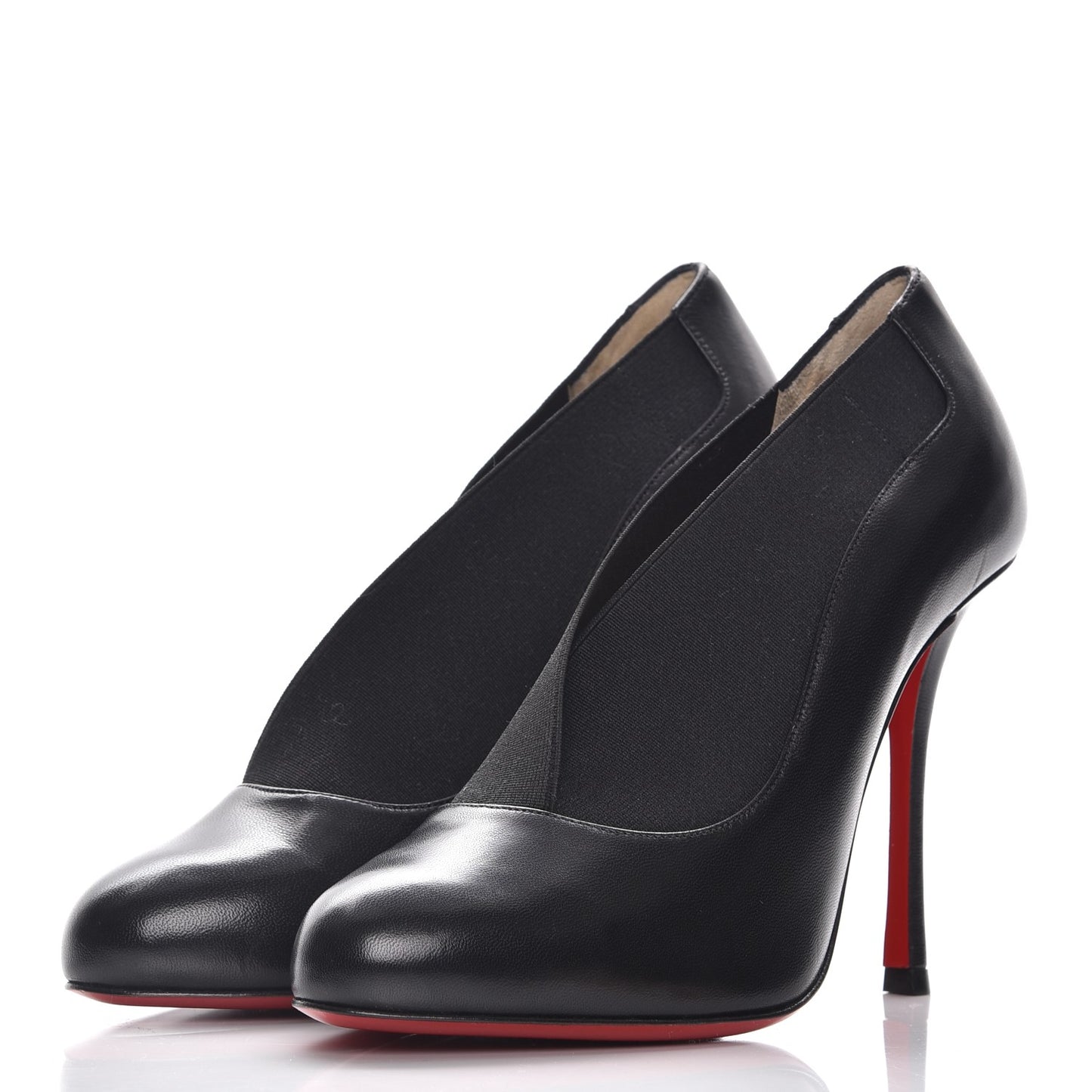 Shiny Nappa Toot Couverte 100 Pumps 36 Black