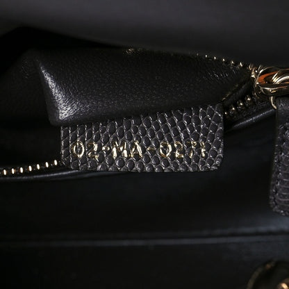 Christian Dior Lizard Mini Lady Dior Grey 6 of 9