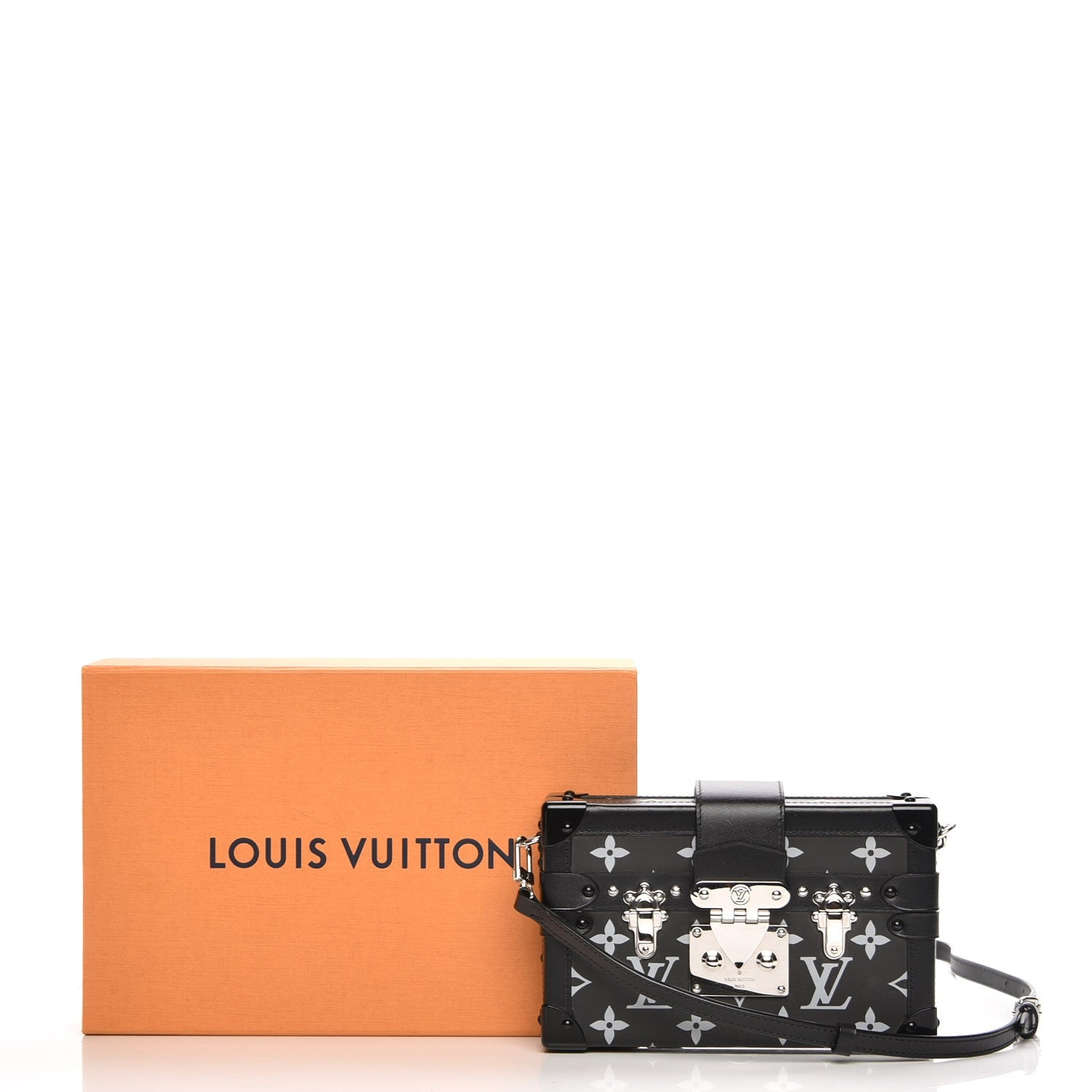 Louis Vuitton Reflective Petite Malle Black 7 of 7