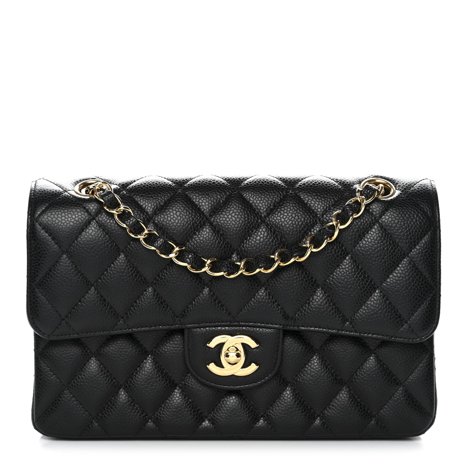 Chanel Caviar Quilted Small Double Flap Black 1 of 13