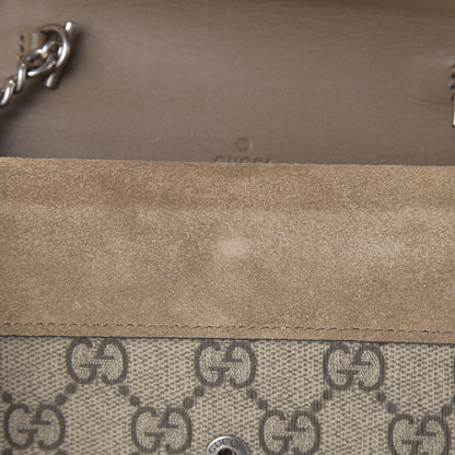 Gucci GG Supreme Monogram Super Mini Dionysus Shoulder Bag Taupe 10 of 11