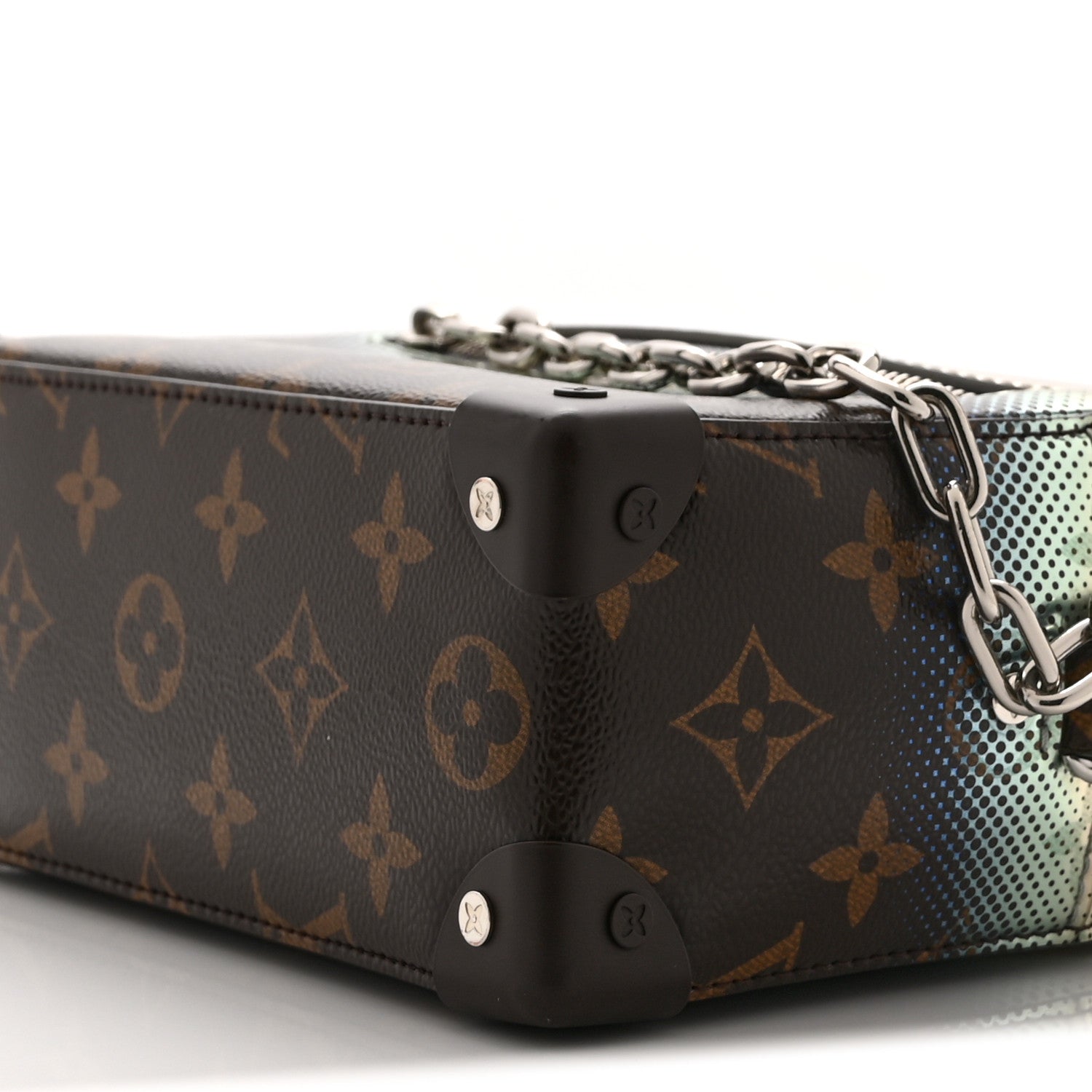 Louis Vuitton Metallic Nebula Monogram Mini Soft Trunk Multicolor 9 of 9