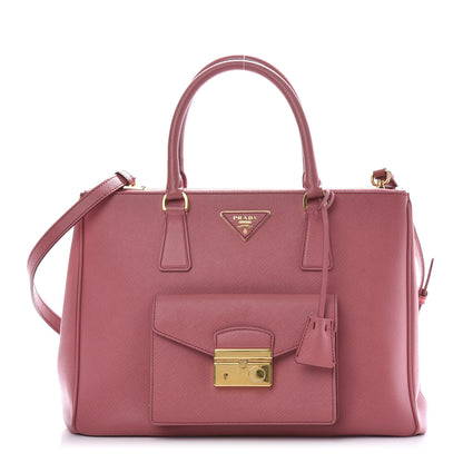 Prada Saffiano Lux Galleria Front Pocket Tote Tamaris 1 of 14