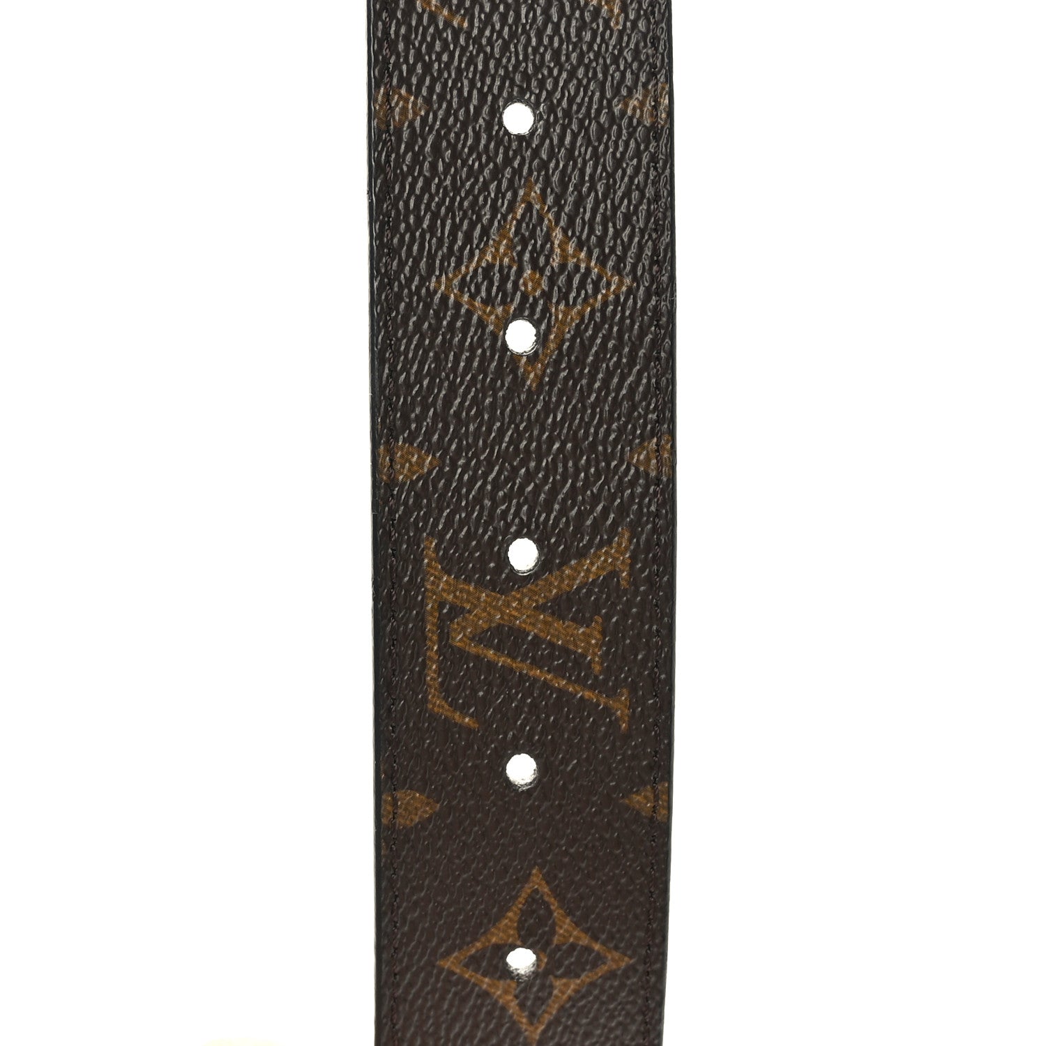 Louis Vuitton Monogram Epi 35mm LV Circle Reversible Belt 75 30 Black 5 of 6