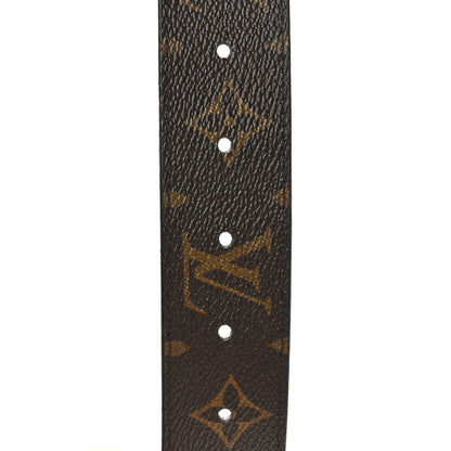 Louis Vuitton Monogram Epi 35mm LV Circle Reversible Belt 75 30 Black 5 of 6