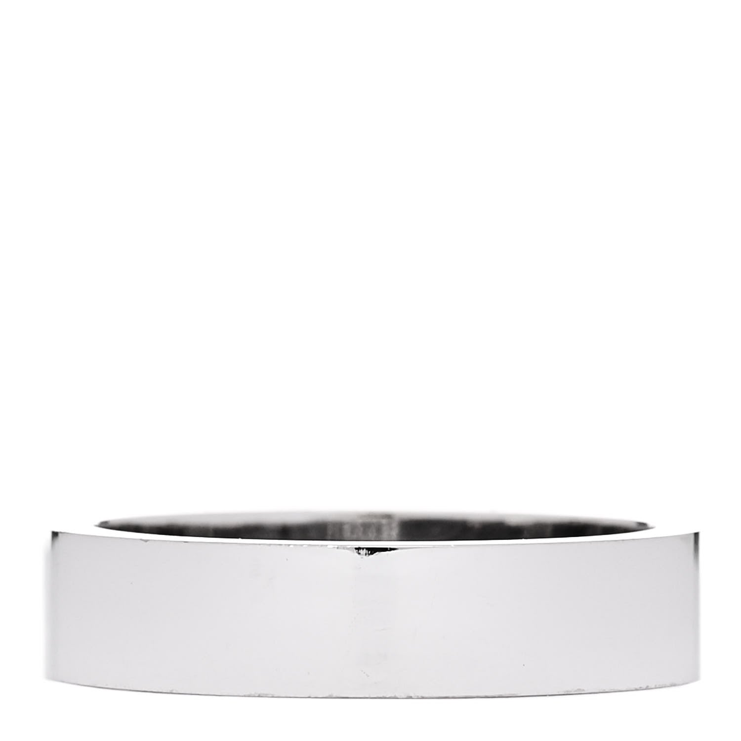 Hermes 18K White Gold Diamond Kelly Ring 53 6.25 3 of 5