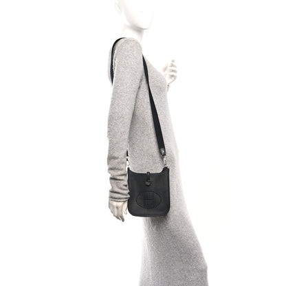 Hermes Taurillon Clemence Evelyne TPM Black 2 of 10