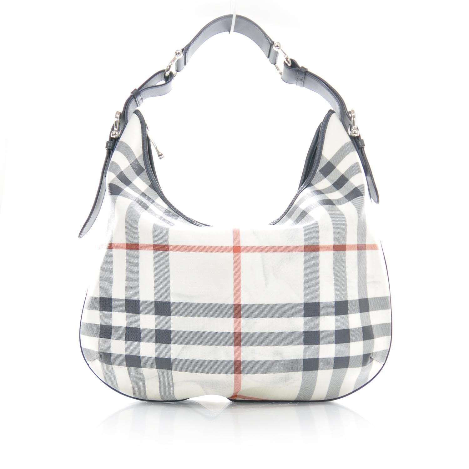 Burberry House Check Hobo 1 of 9