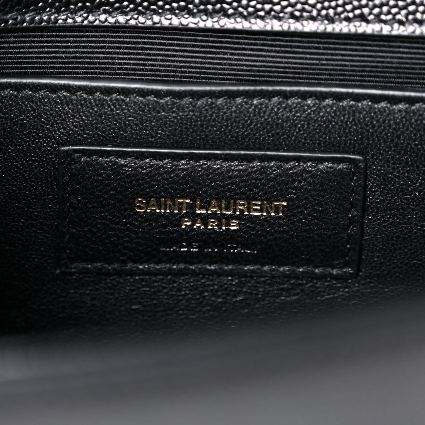 Grain De Poudre Small Monogram Kate Satchel Black