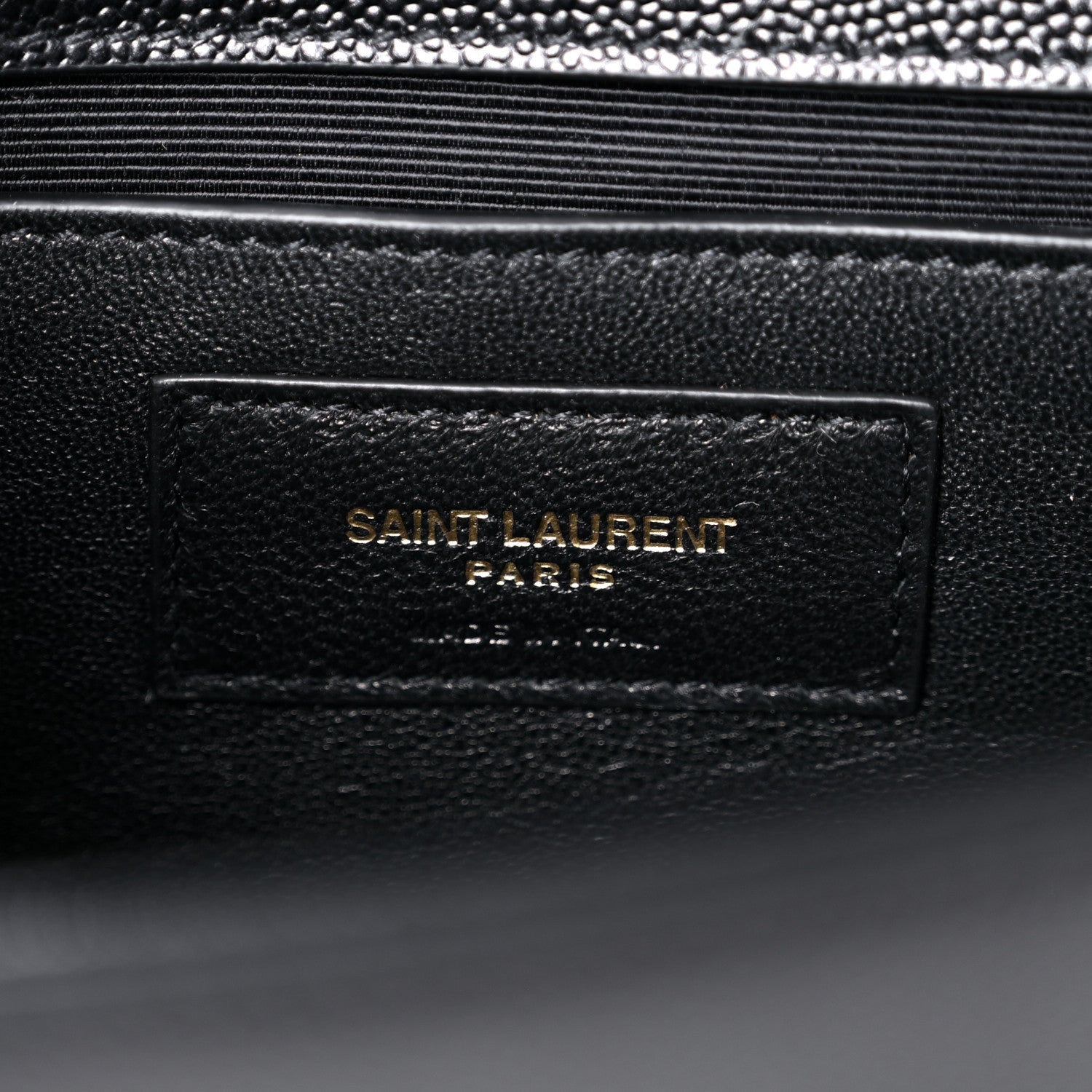 Saint Laurent Grain De Poudre Small Monogram Kate Satchel Black 6 of 8