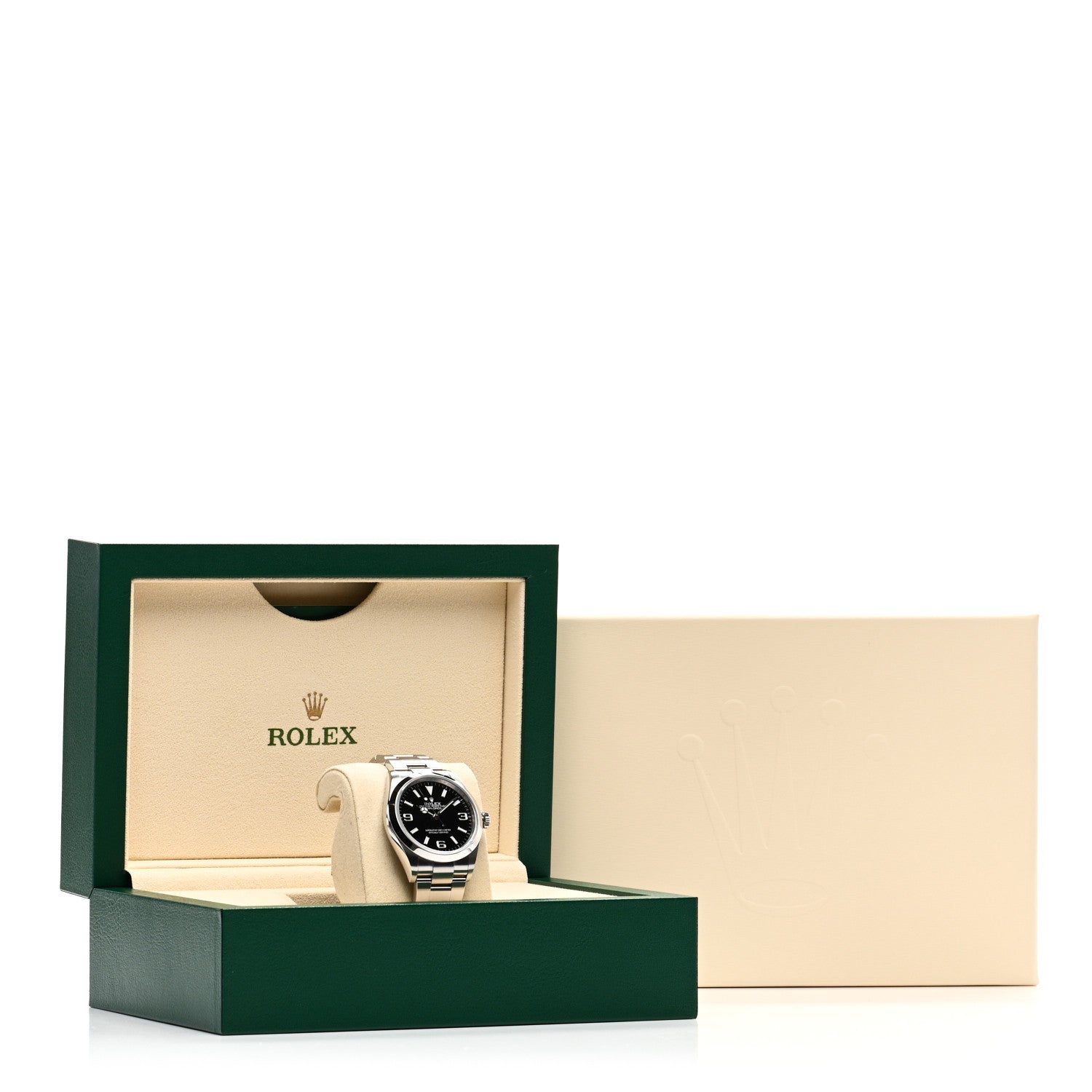 Rolex Stainless Steel 36mm Oyster Perpetual Explorer Watch Black 124270 5 of 5