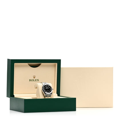 Rolex Stainless Steel 36mm Oyster Perpetual Explorer Watch Black 124270 5 of 5