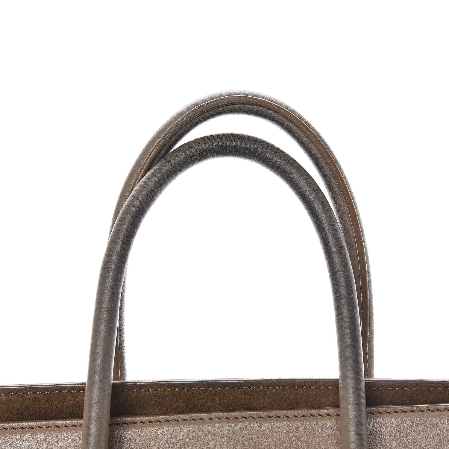 Celine Supple Calfskin Medium Phantom Luggage Beige 10 of 11