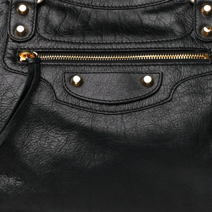 Balenciaga Agneau Classic Gold Hardware City Black 8 of 10