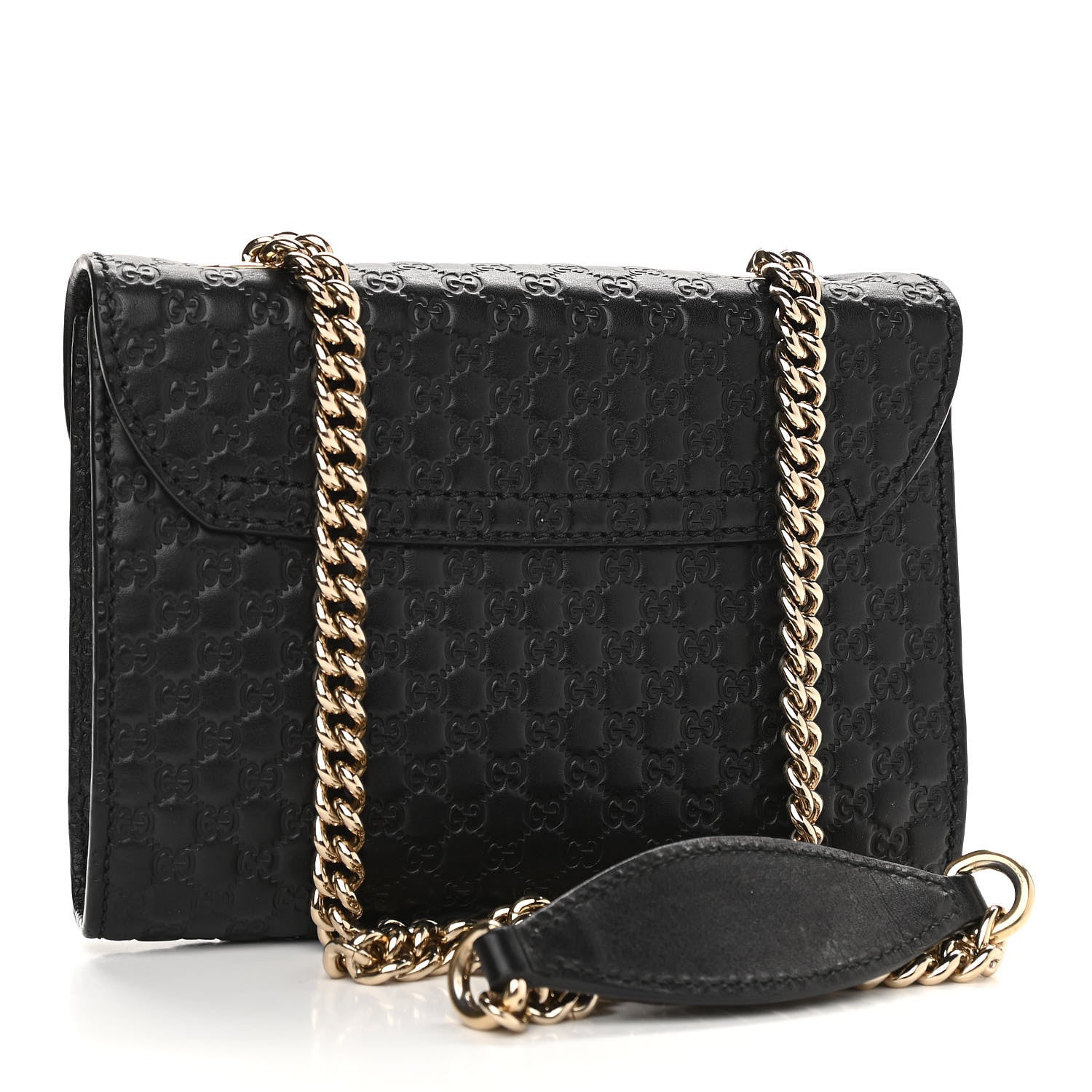 Gucci Microguccissima Mini Emily Shoulder Bag Black 3 of 11