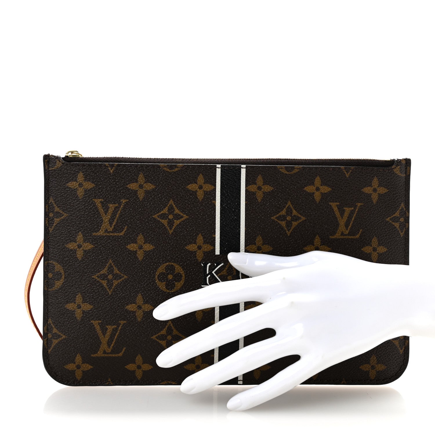 Louis Vuitton Monogram My LV Heritage Neverfull MM GM Pochette Black White 2 of 9