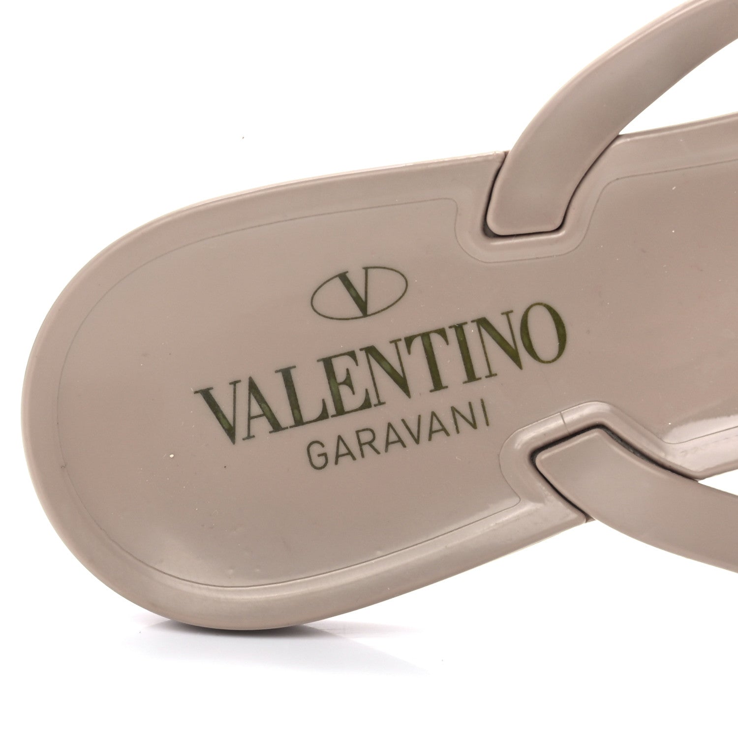 Valentino Garavani PVC Jelly Rockstud Bow Thong Sandals 40 Poudre 7 of 8
