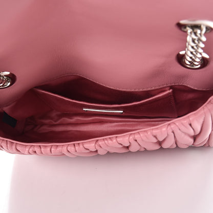 Miu Miu Nappa Matelasse Shoulder Bag Rosa 5 of 7