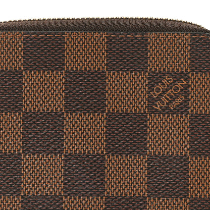 Louis Vuitton Damier Ebene Zippy Coin Purse Rose Ballerine 7 of 7