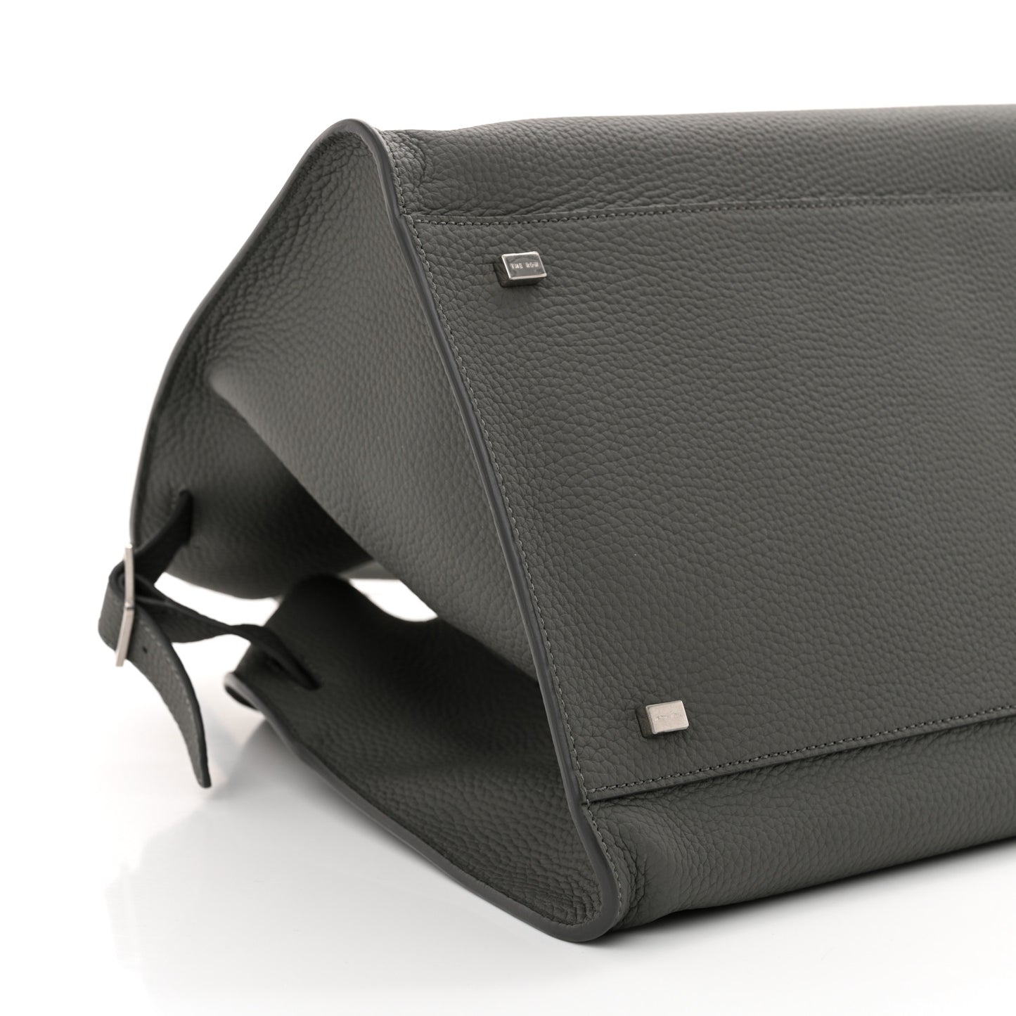 Matte Grained Calfskin Soft Margaux 15 Timouse Grey