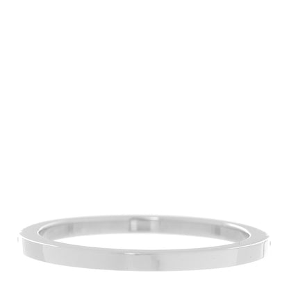 Tiffany Platinum Diamond Lucida Half Circle Wedding Band Ring 48 4.5 3 of 6