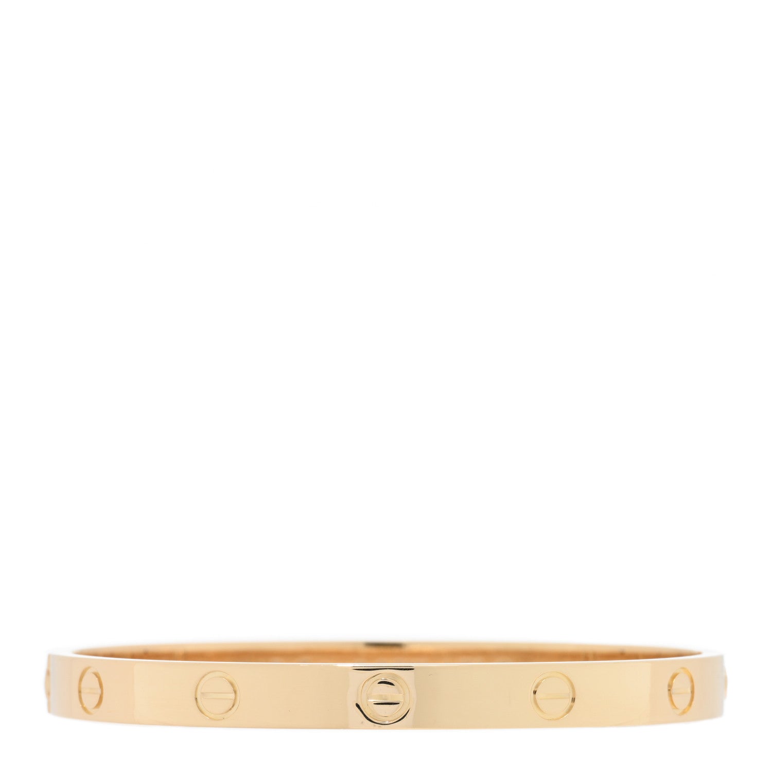 Cartier 18K Yellow Gold LOVE Bracelet 18 1 of 5