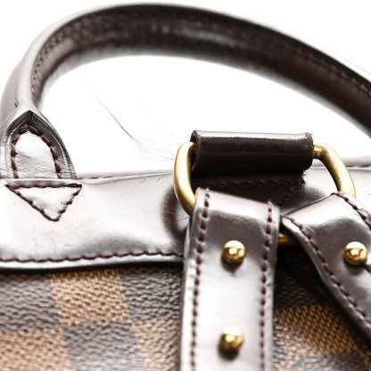 Louis Vuitton Damier Ebene Soho Backpack 17 of 18