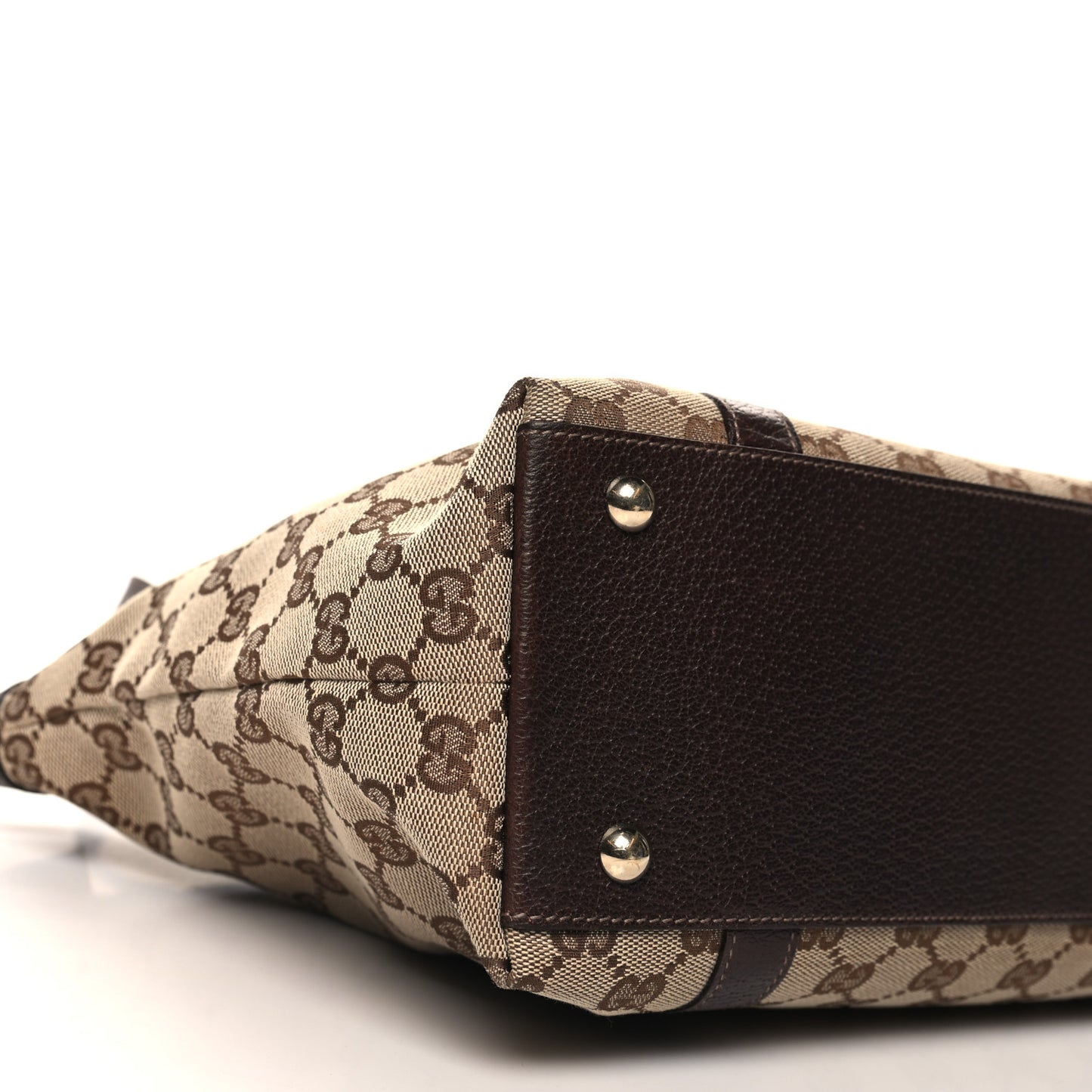 Monogram Medium Abbey Tote Brown