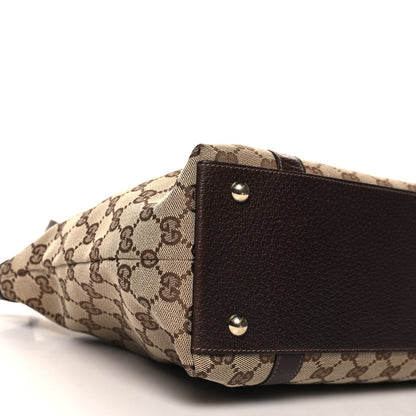 Gucci Monogram Medium Abbey Tote Brown 9 of 10