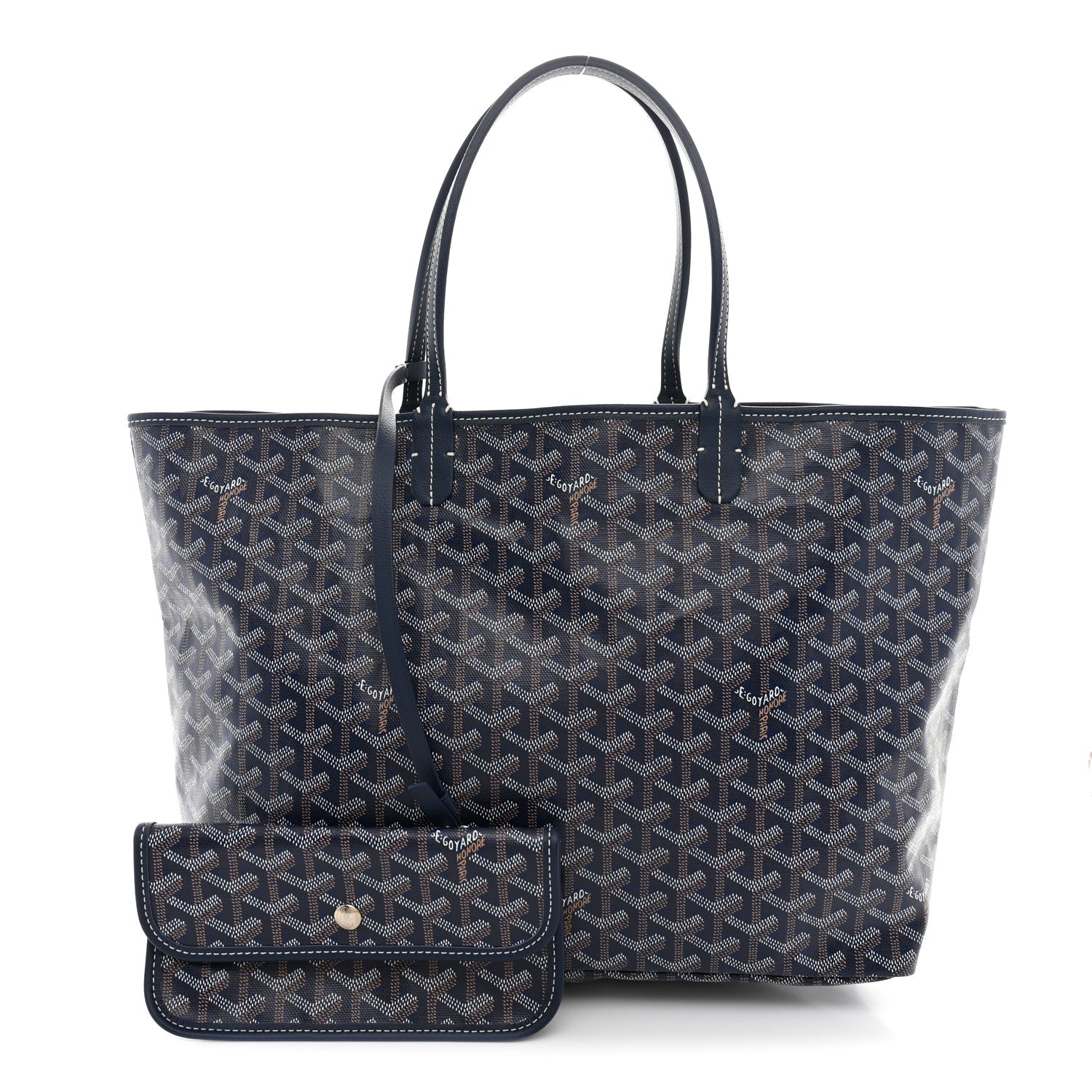 Goyard Goyardine Saint Louis PM Navy 3 of 11